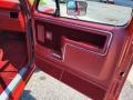 Red 1986 Ford F150 XLT Regular Cab Door Panel