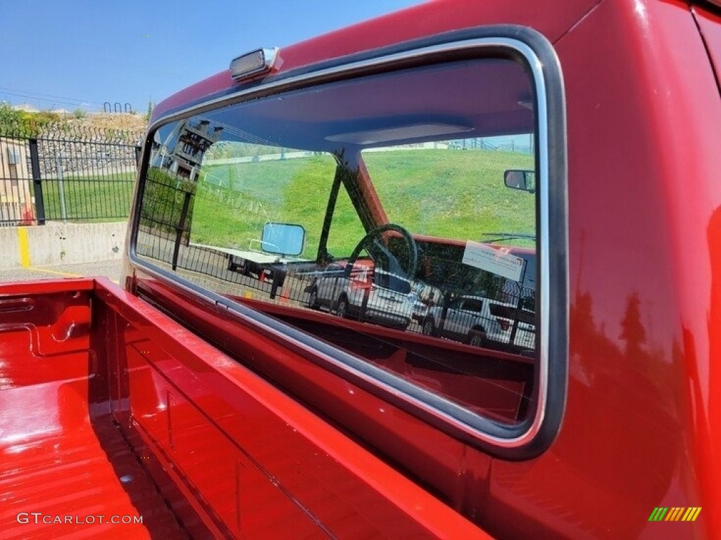 1986 F150 XLT Regular Cab - Bright Red / Red photo #6