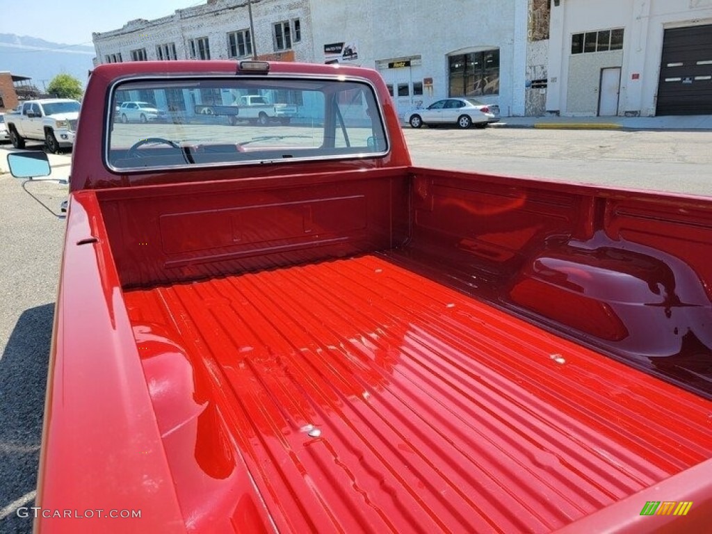 1986 F150 XLT Regular Cab - Bright Red / Red photo #12