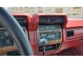 Red 1986 Ford F150 XLT Regular Cab Dashboard