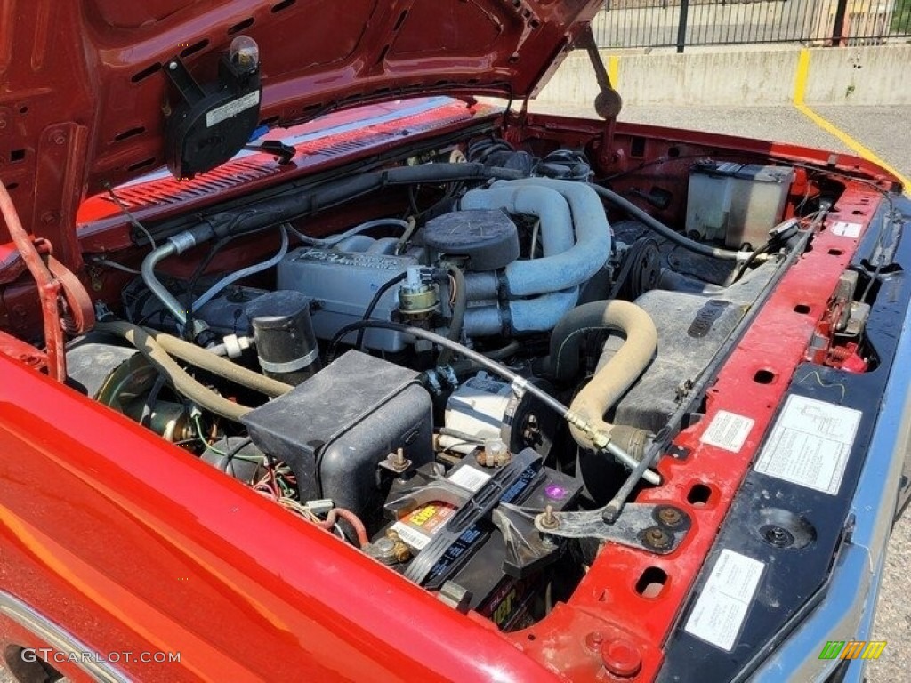 1986 F150 XLT Regular Cab - Bright Red / Red photo #29