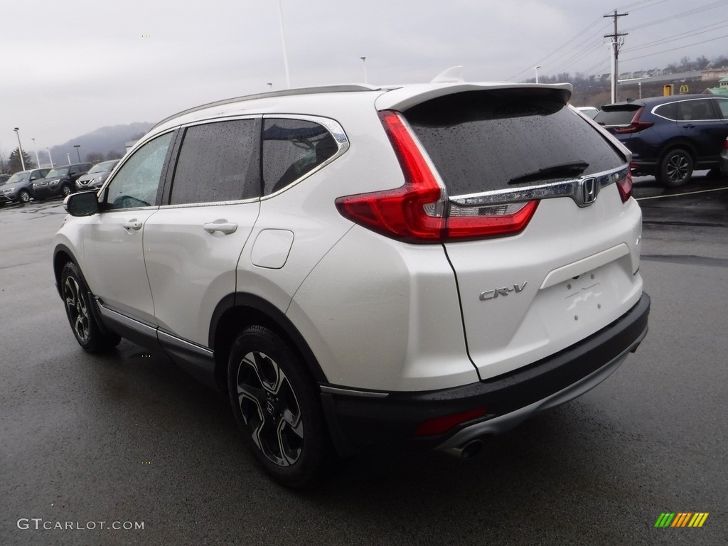 2018 CR-V Touring AWD - White Diamond Pearl / Black photo #7