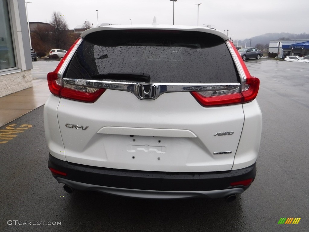 2018 CR-V Touring AWD - White Diamond Pearl / Black photo #8