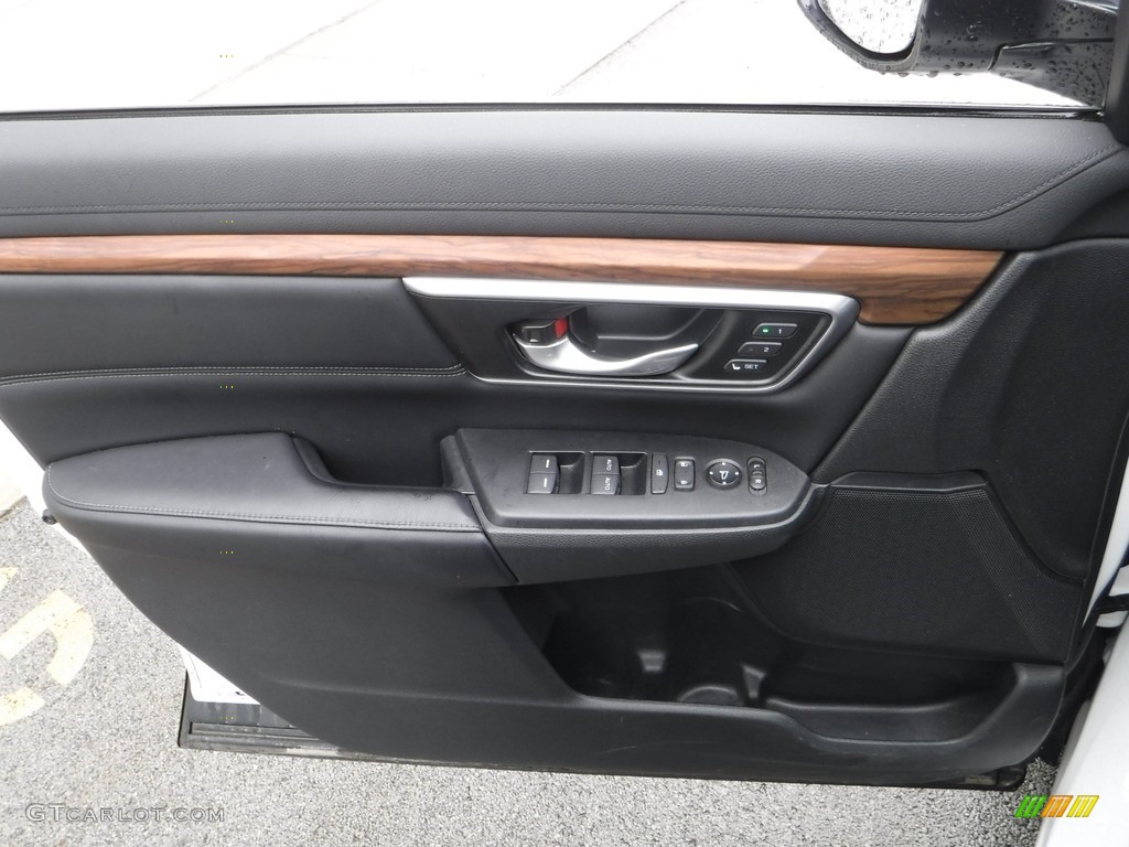 2018 CR-V Touring AWD - White Diamond Pearl / Black photo #14