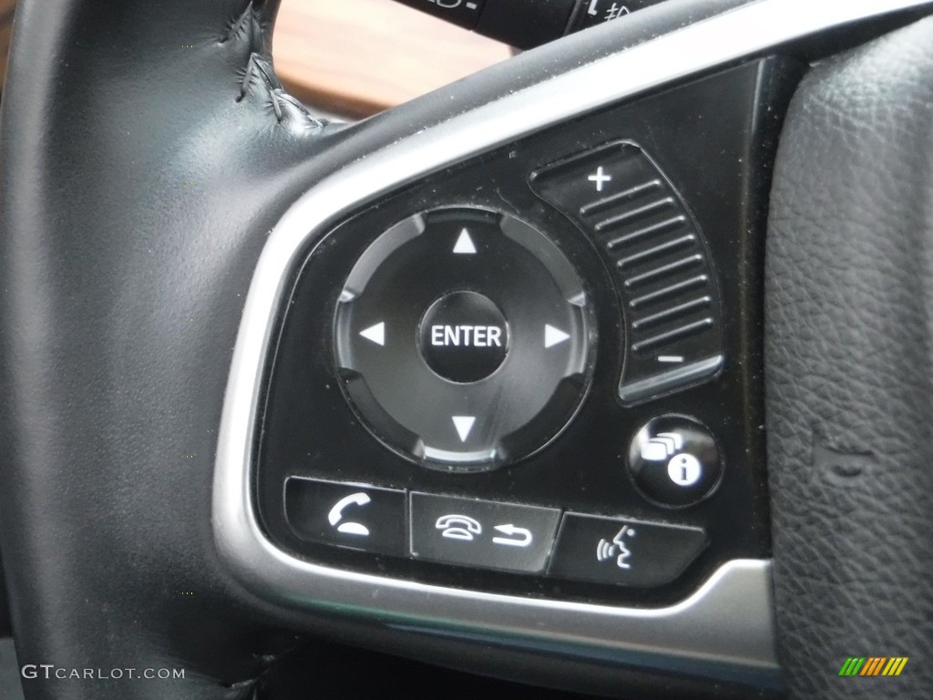 2018 CR-V Touring AWD - White Diamond Pearl / Black photo #23