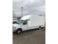 Oxford White 2018 Ford E Series Cutaway E350 Commercial Moving Truck