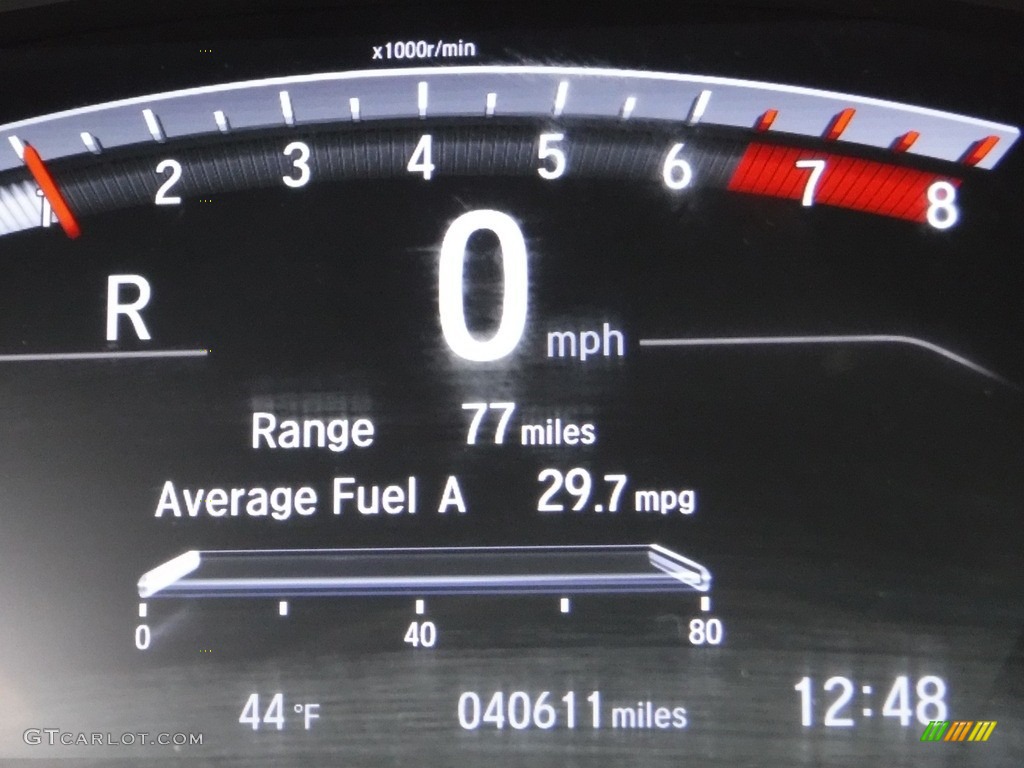 2018 CR-V Touring AWD - White Diamond Pearl / Black photo #33