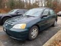 2002 Clover Green Metallic Honda Civic LX Sedan #143479713