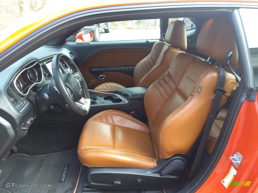 Black/Sepia Interior 2018 Dodge Challenger SRT 392 Photo #143480034