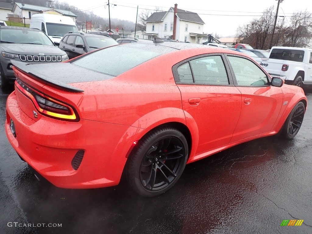 2021 Go Mango Dodge Charger Scat Pack Widebody 143479638 Photo 6 Car Color
