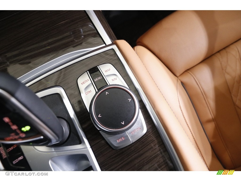 2021 7 Series 740i xDrive Sedan - Dark Graphite Metallic / Cognac photo #16