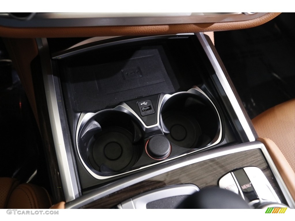 2021 7 Series 740i xDrive Sedan - Dark Graphite Metallic / Cognac photo #17