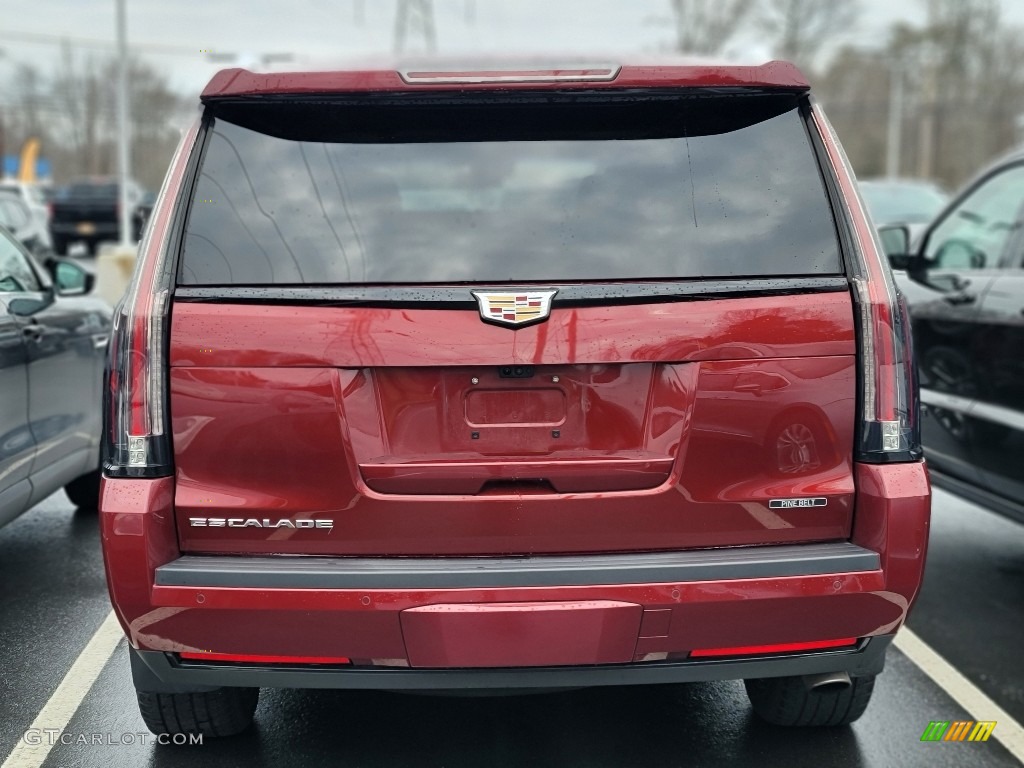 2020 Escalade Luxury 4WD - Red Passion Tintcoat / Jet Black photo #3