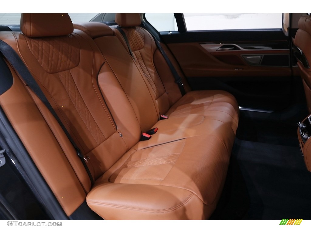 2021 7 Series 740i xDrive Sedan - Dark Graphite Metallic / Cognac photo #19