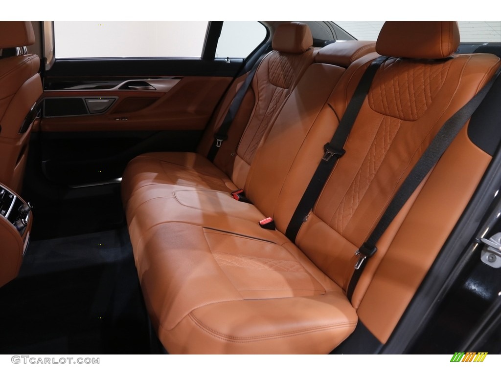 2021 7 Series 740i xDrive Sedan - Dark Graphite Metallic / Cognac photo #20
