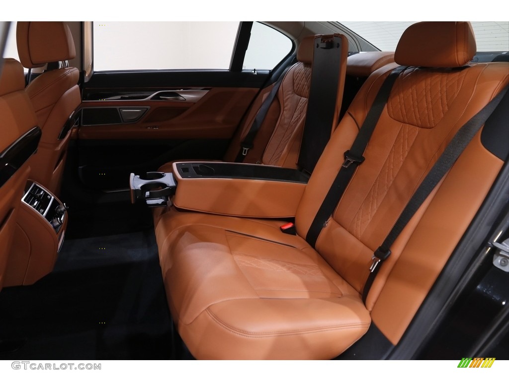2021 7 Series 740i xDrive Sedan - Dark Graphite Metallic / Cognac photo #21