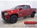 Cayenne Red Tintcoat 2021 GMC Canyon Elevation Crew Cab 4WD