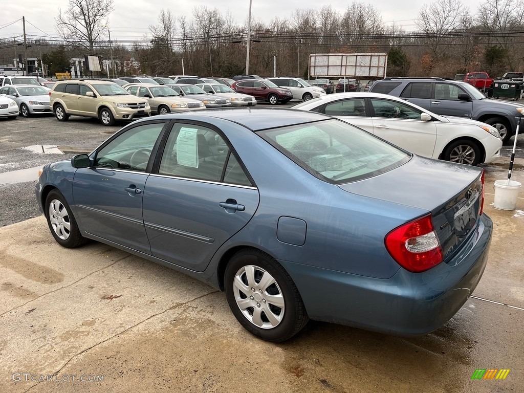 2002 Camry XLE - Catalina Blue Metallic / Stone photo #5