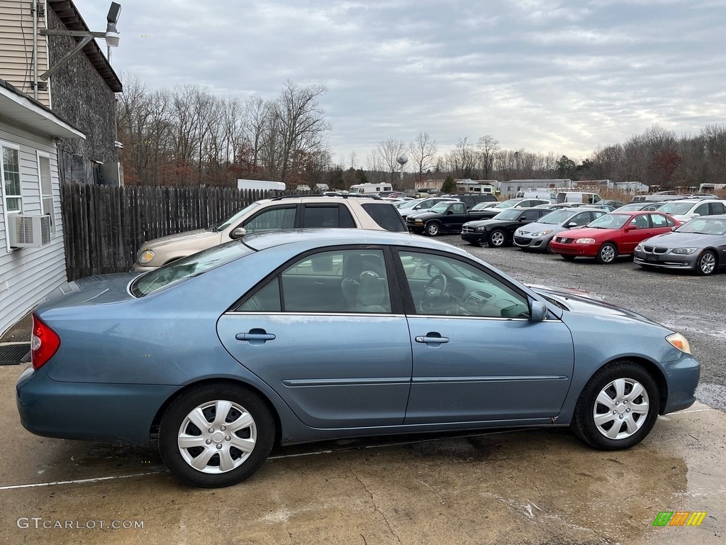 2002 Camry XLE - Catalina Blue Metallic / Stone photo #8