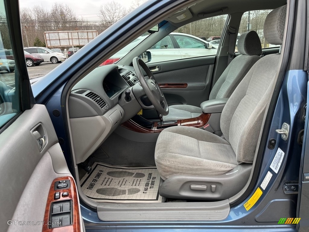 2002 Camry XLE - Catalina Blue Metallic / Stone photo #12