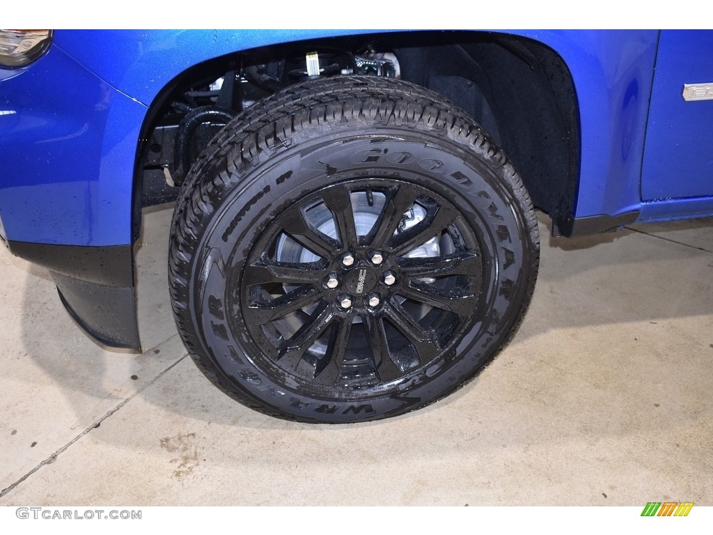 2021 Canyon Elevation Extended Cab 4x4 - Dynamic Blue Metallic / Jet Black/Dark Ash photo #5
