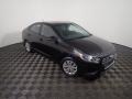 Absolute Black 2018 Hyundai Accent SE Exterior