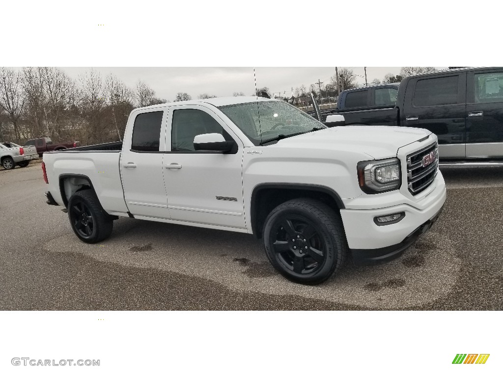 Summit White 2016 GMC Sierra 1500 Elevation Double Cab 4WD Exterior Photo #143481791