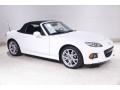 2015 Crystal White Pearl Mazda MX-5 Miata Grand Touring Roadster  photo #2