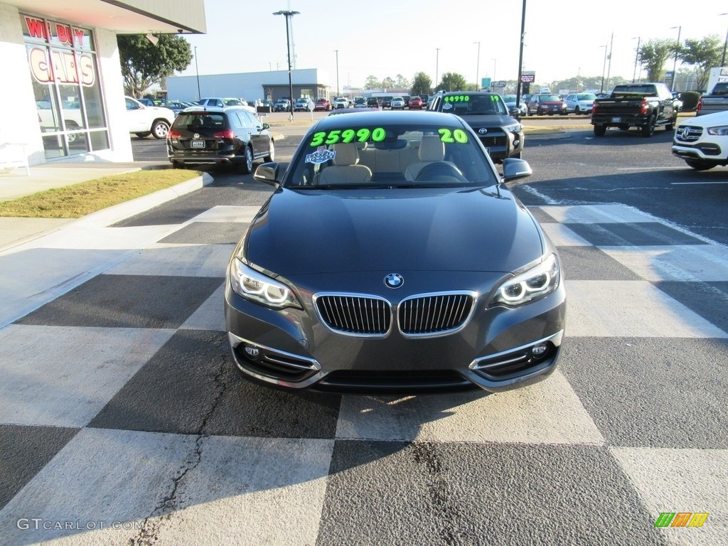 2020 2 Series 230i Coupe - Mineral Grey Metallic / Oyster photo #2