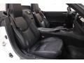 2015 Mazda MX-5 Miata Black Leather Interior Front Seat Photo