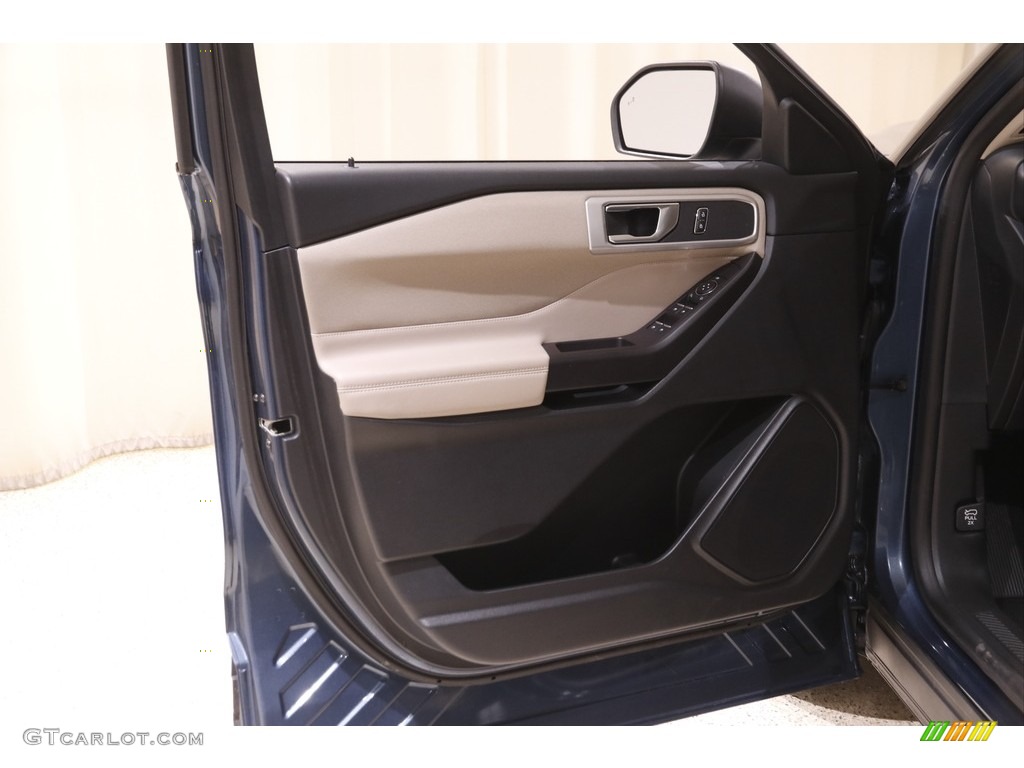 2020 Explorer XLT 4WD - Blue Metallic / Sandstone photo #4