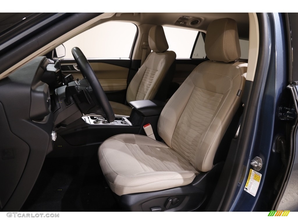 2020 Explorer XLT 4WD - Blue Metallic / Sandstone photo #5