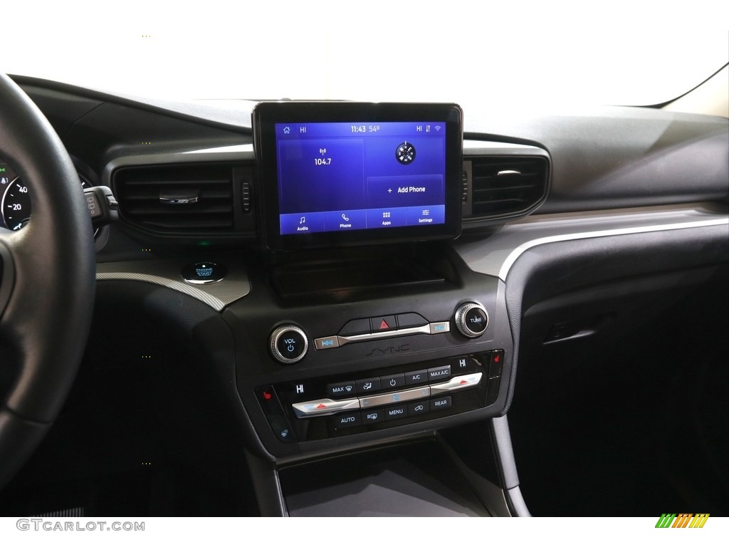 2020 Explorer XLT 4WD - Blue Metallic / Sandstone photo #9