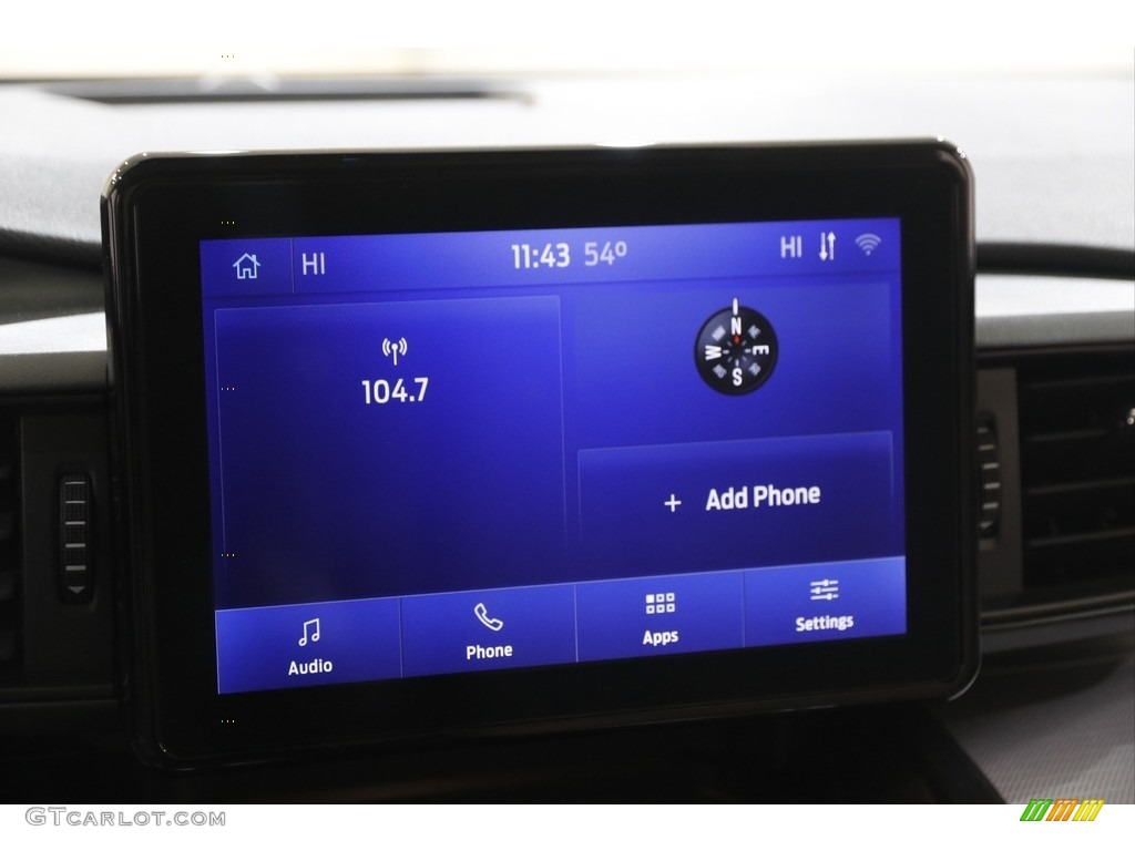 2020 Explorer XLT 4WD - Blue Metallic / Sandstone photo #10