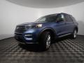 2020 Blue Metallic Ford Explorer XLT 4WD  photo #8