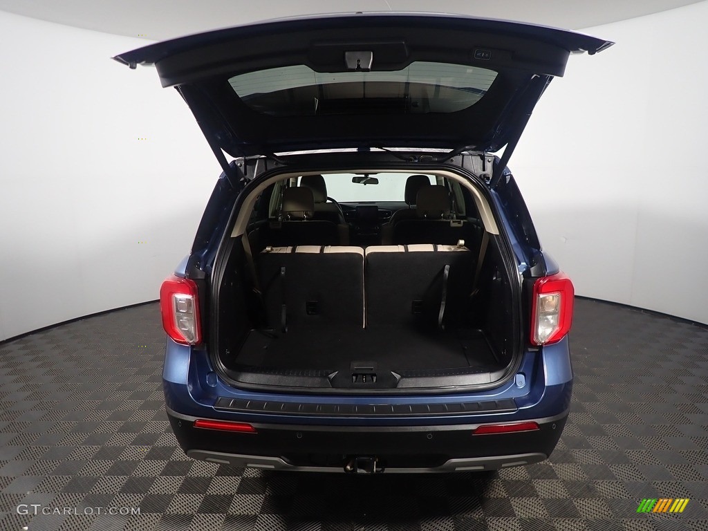 2020 Explorer XLT 4WD - Blue Metallic / Sandstone photo #14