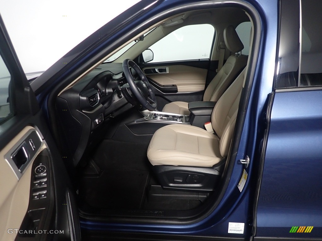 2020 Explorer XLT 4WD - Blue Metallic / Sandstone photo #24