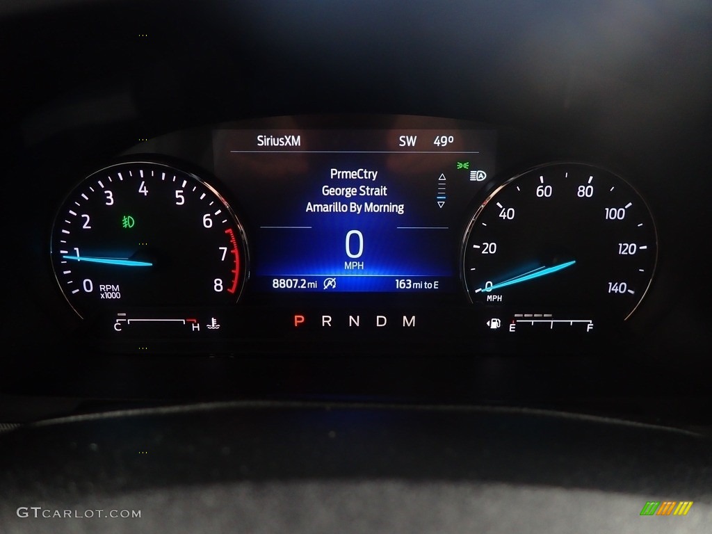 2020 Explorer XLT 4WD - Blue Metallic / Sandstone photo #30
