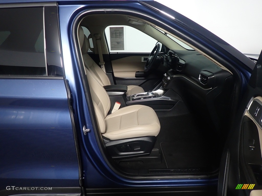 2020 Explorer XLT 4WD - Blue Metallic / Sandstone photo #41