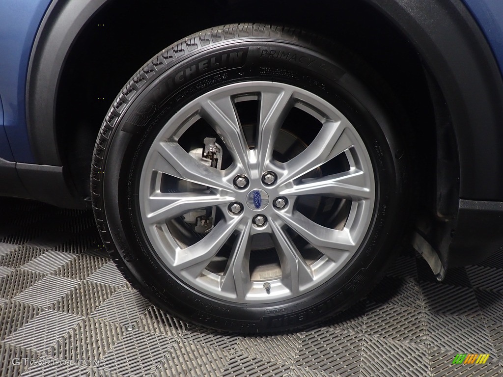 2020 Explorer XLT 4WD - Blue Metallic / Sandstone photo #43