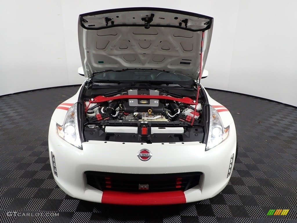 2014 370Z Touring Coupe - Pearl White / Black photo #5