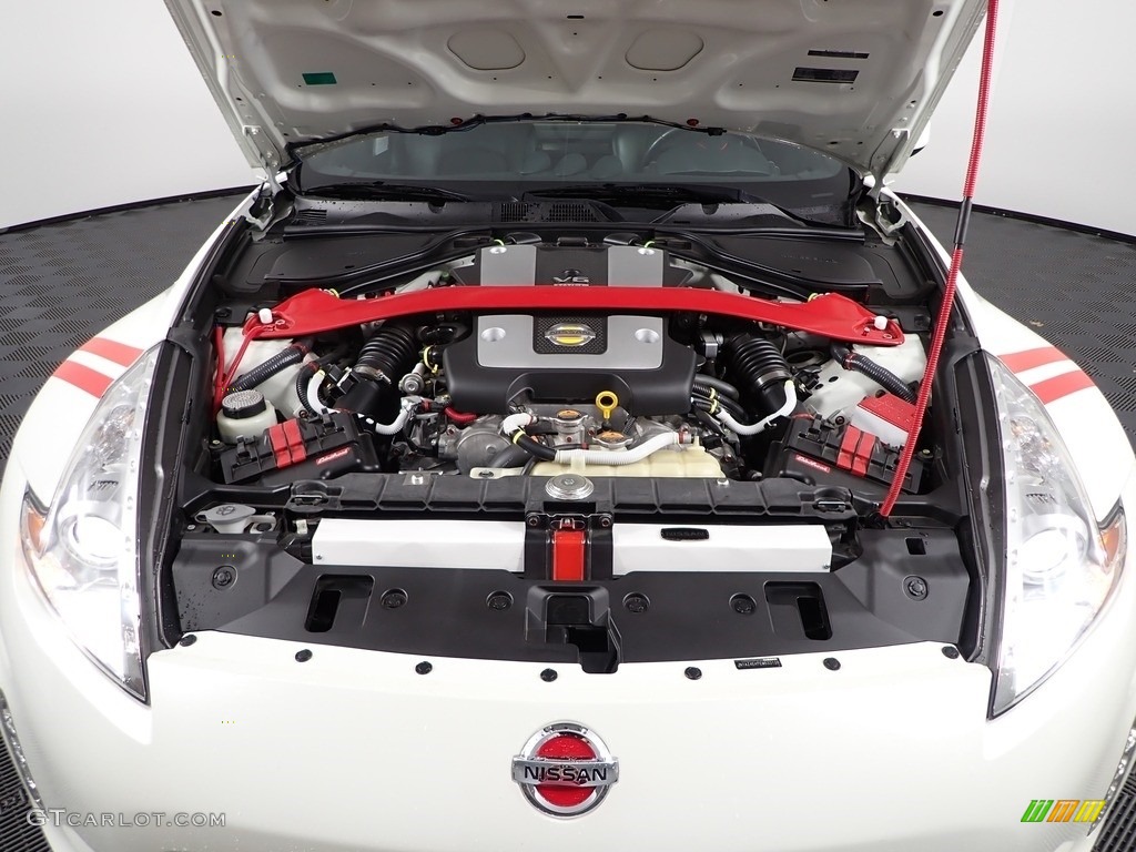 2014 370Z Touring Coupe - Pearl White / Black photo #6
