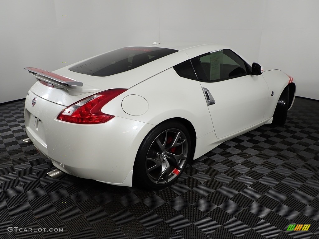 2014 370Z Touring Coupe - Pearl White / Black photo #10