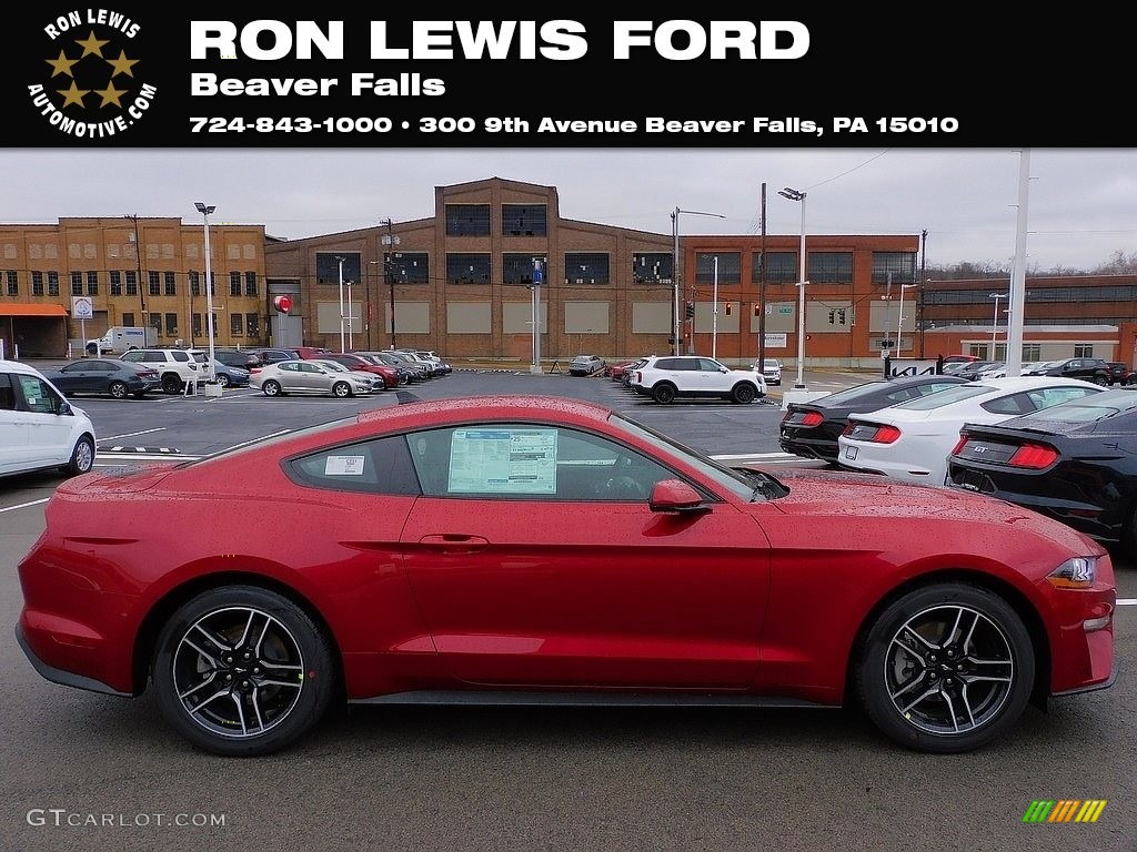 2021 Mustang EcoBoost Premium Fastback - Rapid Red Metallic / Ebony/Recaro Leather Trimed photo #1