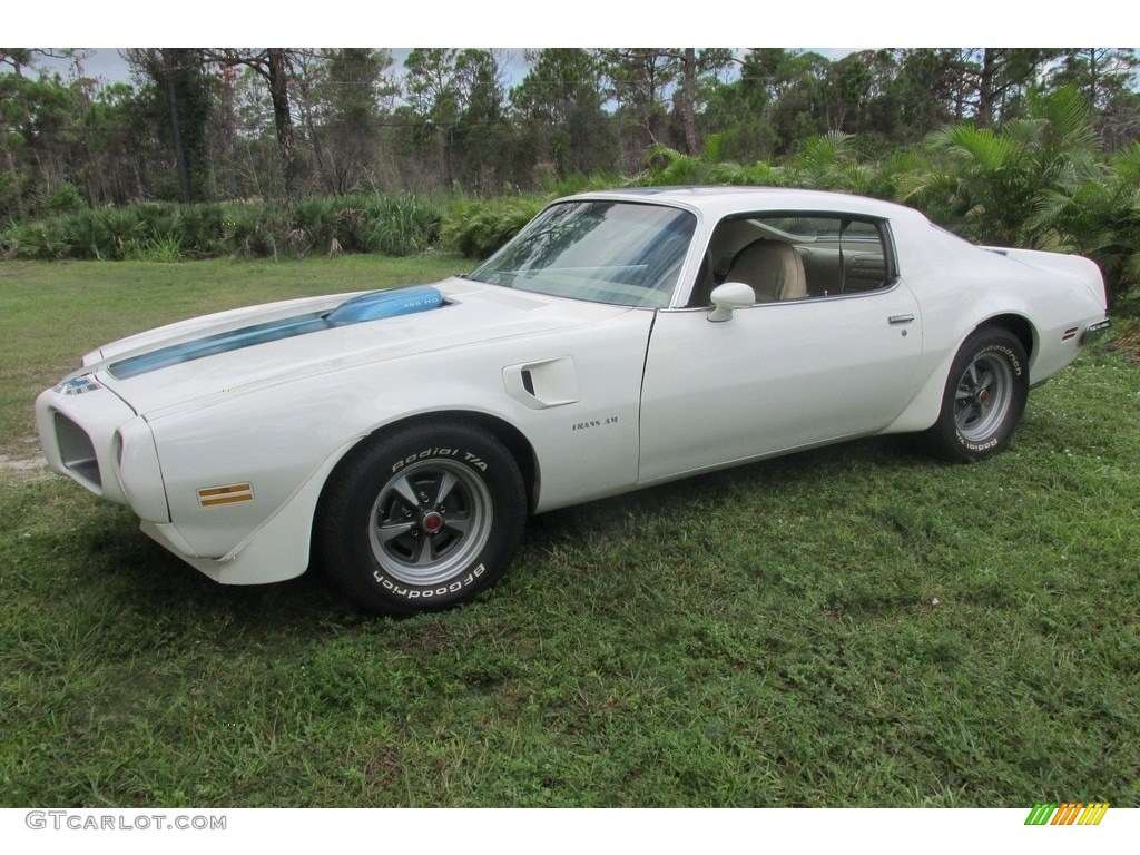 1971 Firebird Trans Am - White / Sandalwood photo #1