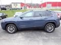 2021 Slate Blue Pearl Jeep Cherokee Latitude Lux 4x4  photo #2