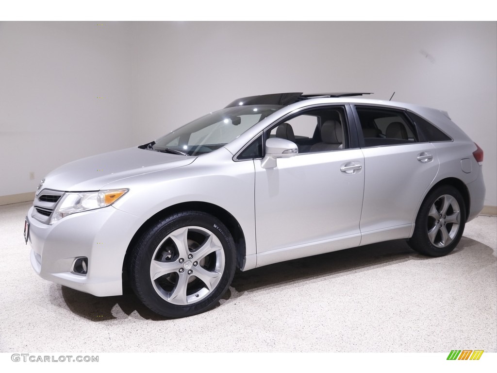 2013 Venza XLE AWD - Classic Silver Metallic / Light Gray photo #3