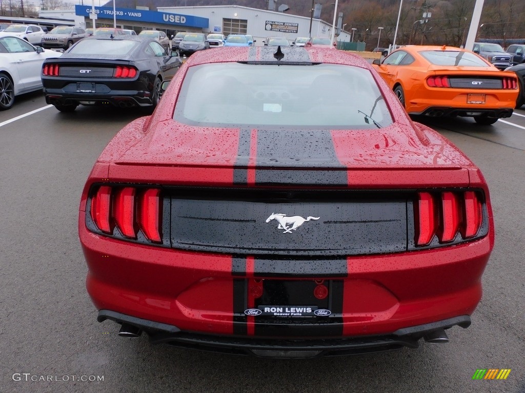 2021 Mustang EcoBoost Premium Fastback - Rapid Red Metallic / Ebony/Recaro Leather Trimed photo #3
