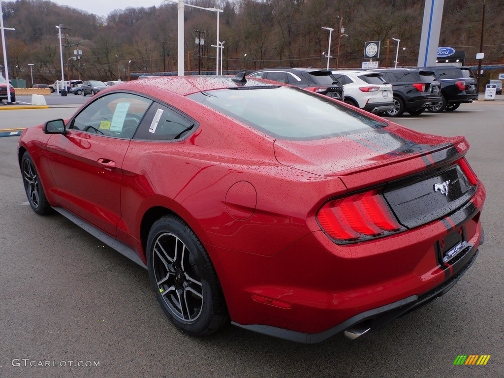 2021 Mustang EcoBoost Premium Fastback - Rapid Red Metallic / Ebony/Recaro Leather Trimed photo #5