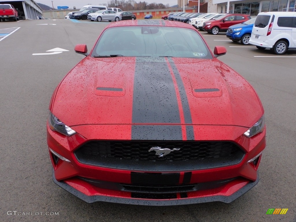 2021 Mustang EcoBoost Premium Fastback - Rapid Red Metallic / Ebony/Recaro Leather Trimed photo #8